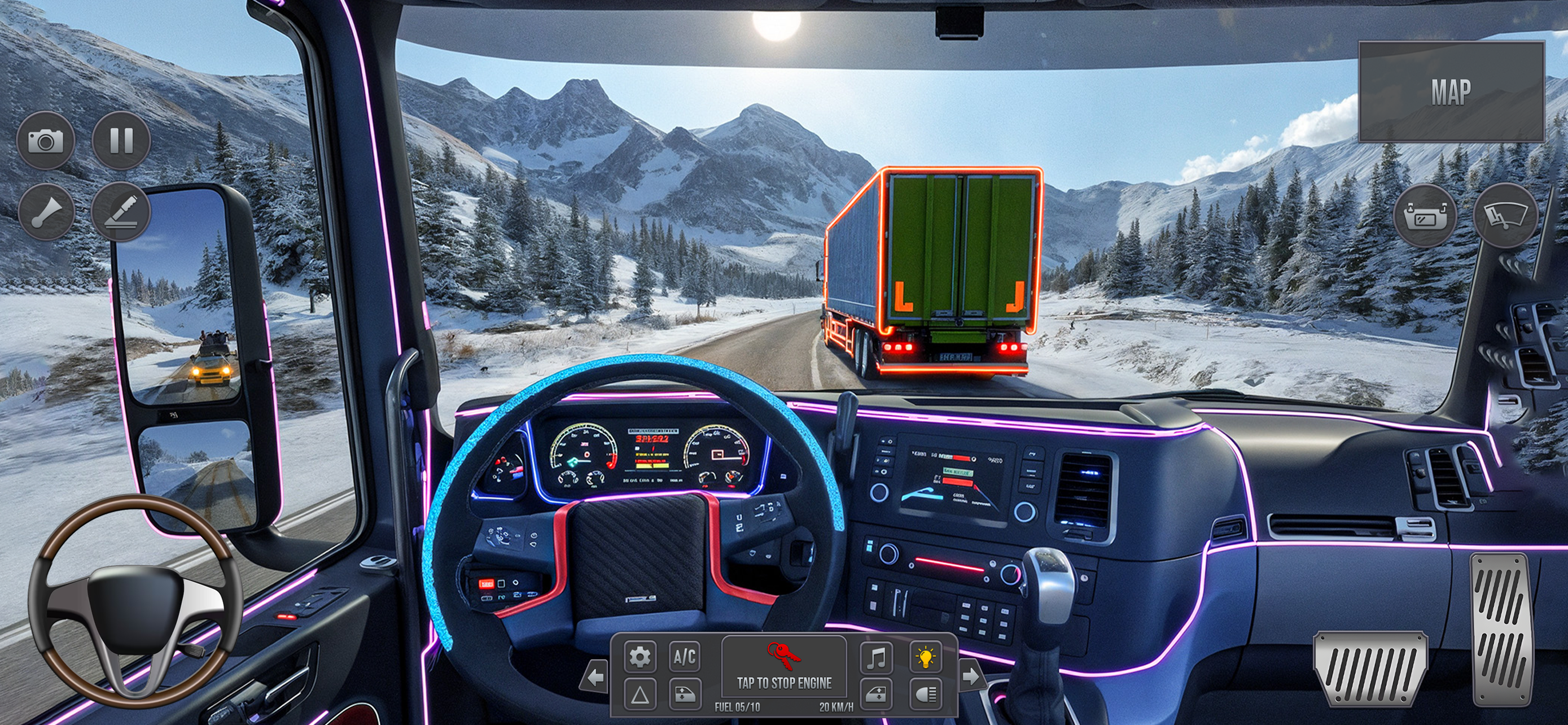 American Long Haul Driver