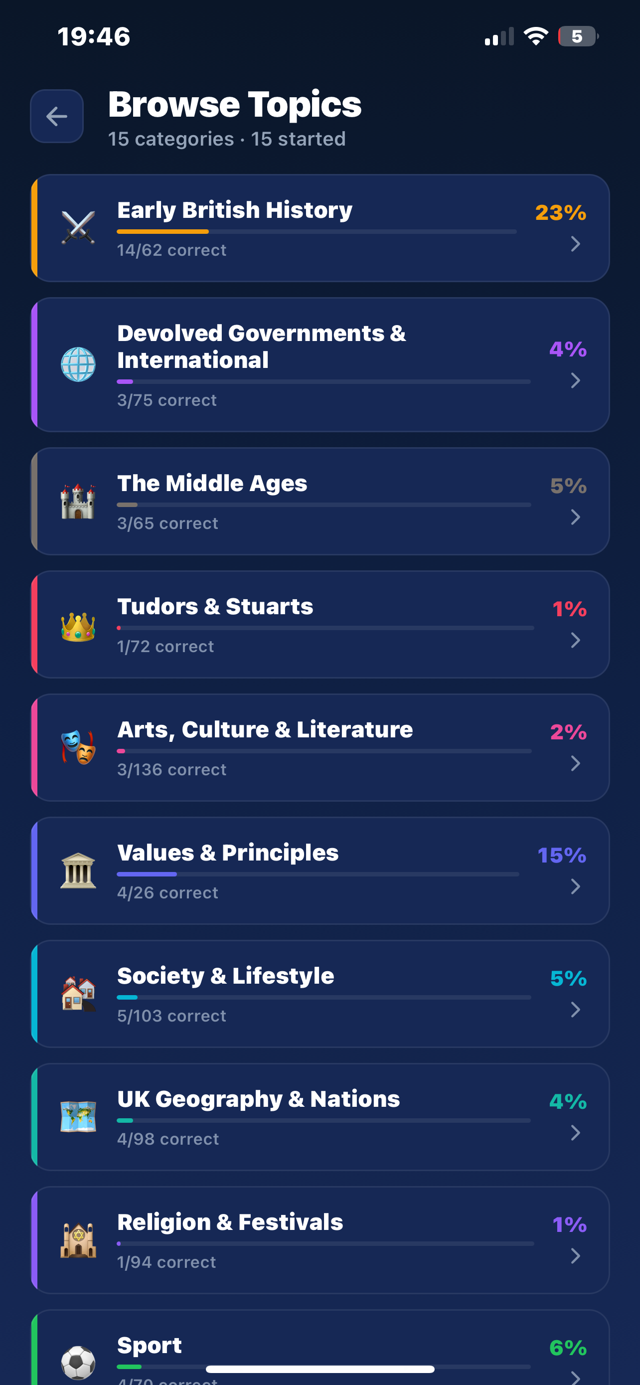 UK Life Test: Study & Pass screenshot 5