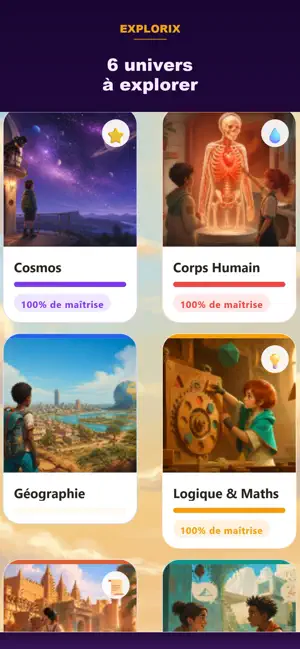 Explorix : Quiz Éducatif screenshot 1