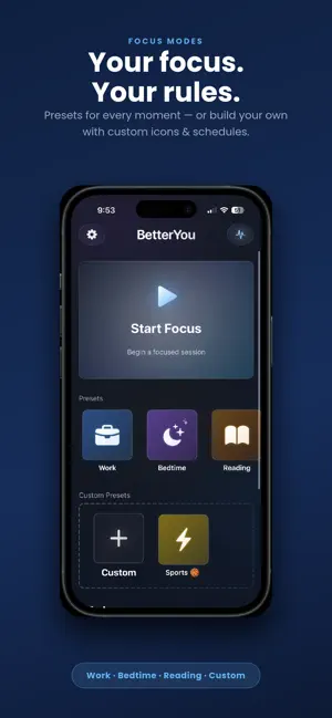 BetterYou: Screen Time Control screenshot 3