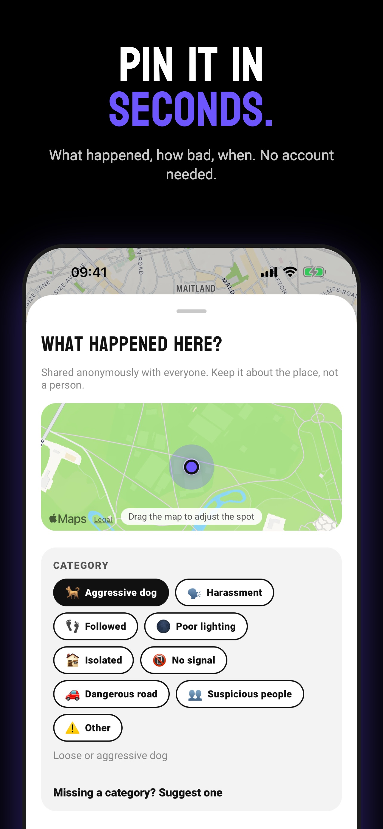 Screenshot 3 of RFYL – Safety Map