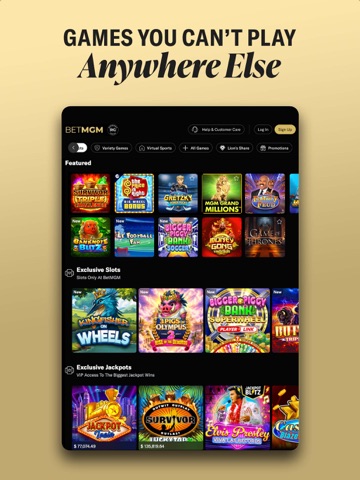 BetMGM Casino - Real Money iPad screenshot 3