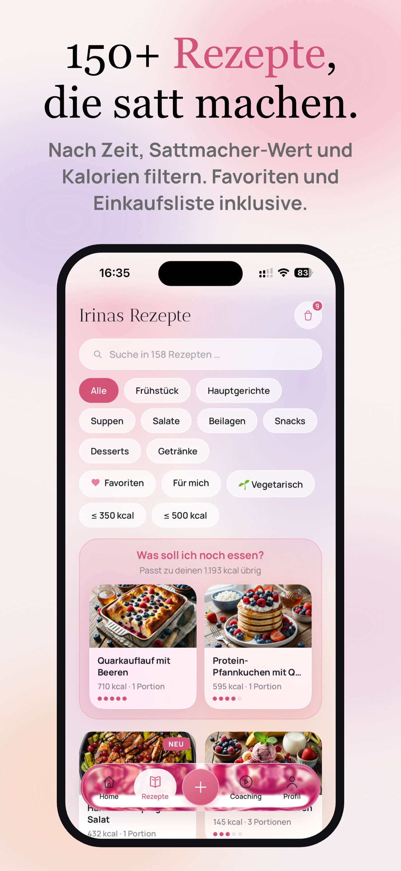 Screenshot 3 of IriFit – Abnehmen ohne Hunger