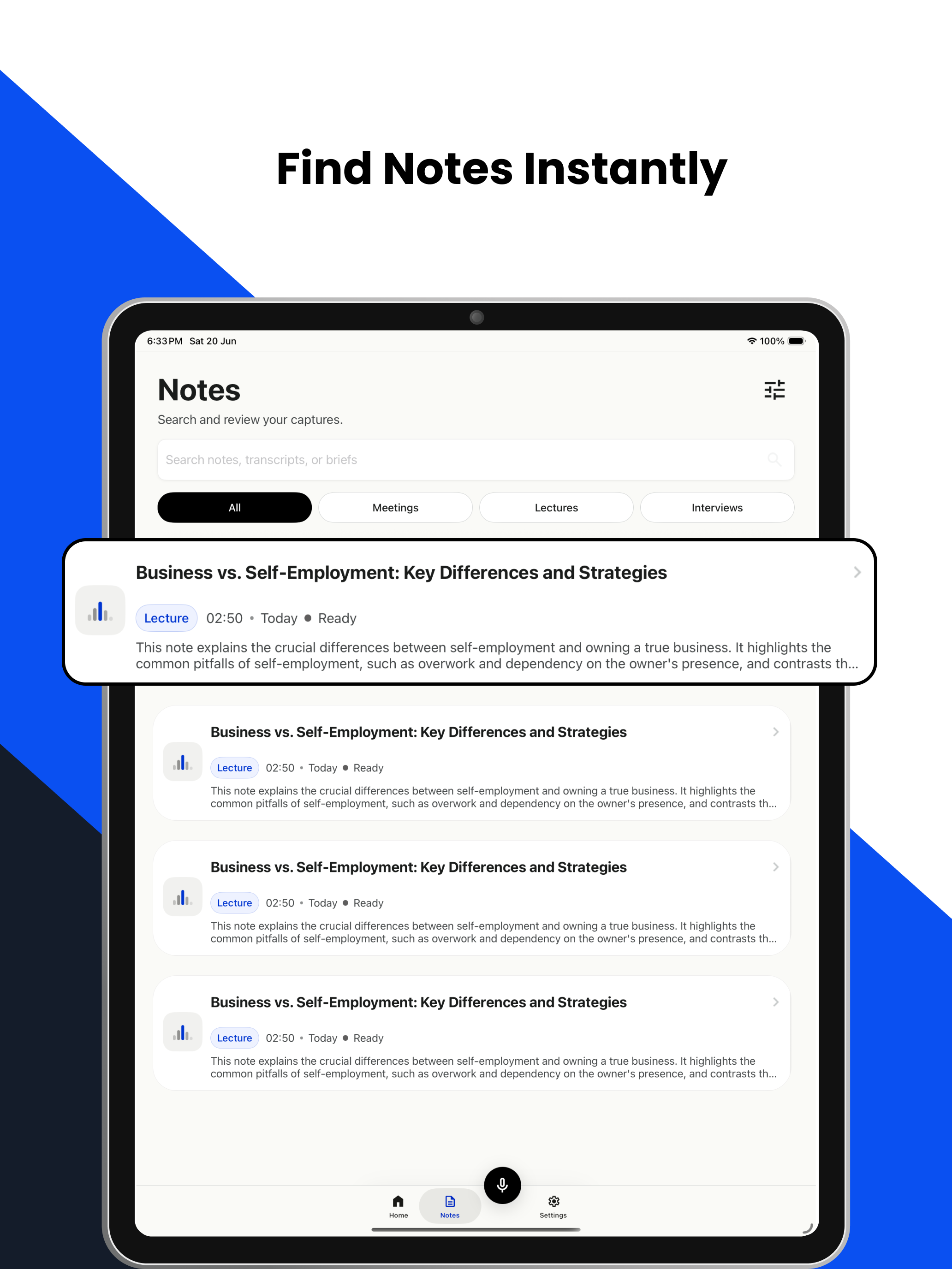 Recall - AI Note Taker screenshot 9
