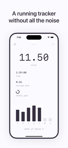Miles - Running Tracker Screenshot 1 of 7
