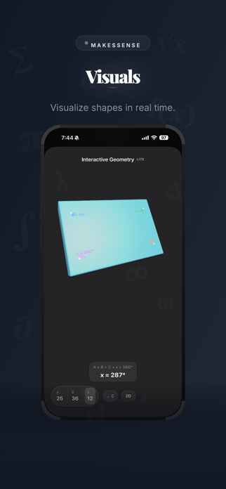 MakesSense: Math Solver Screenshot 7 of 8