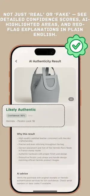 AI Legit Check Authentication screenshot 2