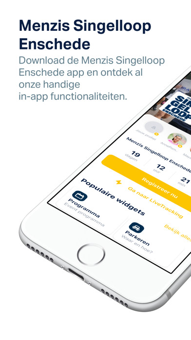 Singelloop Enschede Screenshot