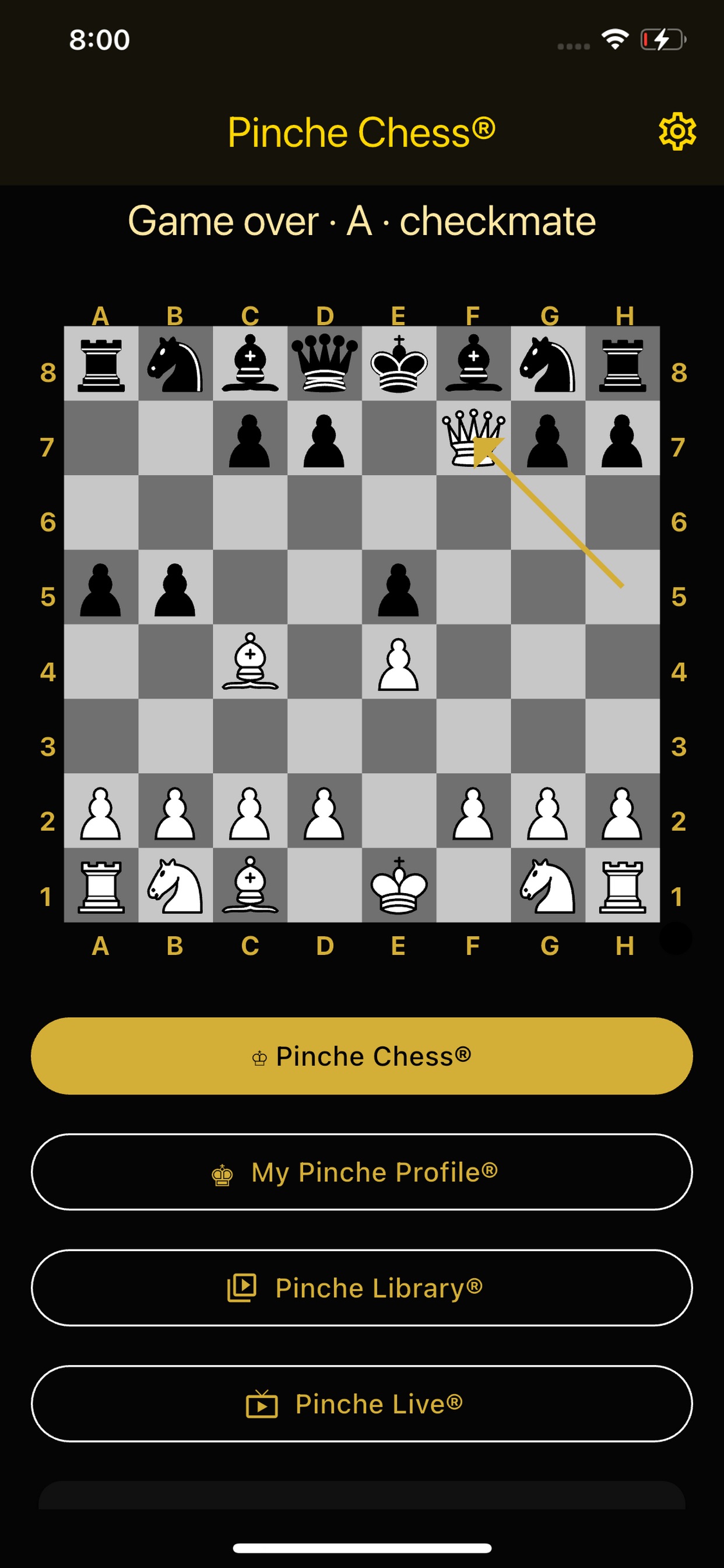 Screenshot 1 of Pinche Chess