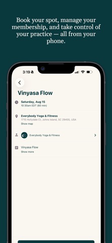 Everybody Yoga & Fitness iPhone screenshot