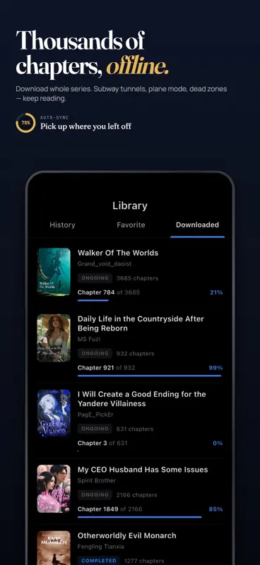 Light Novel - Offline Reader screenshot 2 of 7