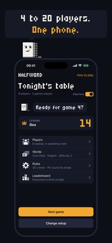 Halfword screenshot 1