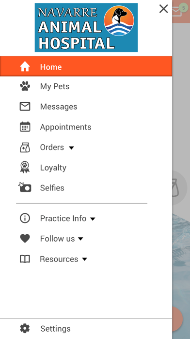 Navarre Animal Hospital Screenshot