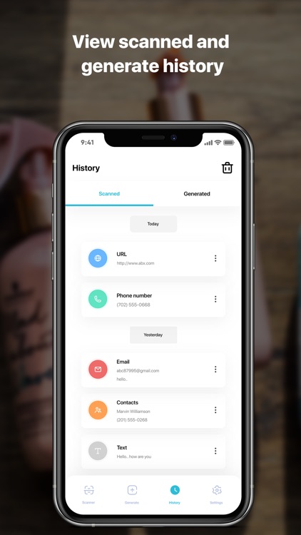 QR Code Reader & Barcode Maker screenshot-6