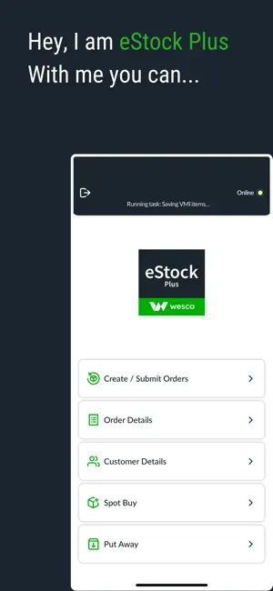 Wesco eStock Plus screenshot 1