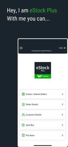 Wesco eStock Plus screenshot