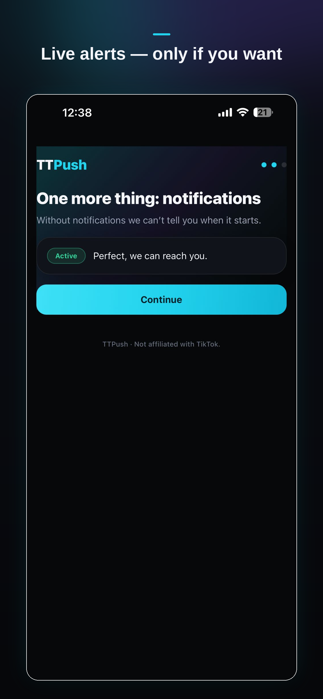 TTPush screenshot 5