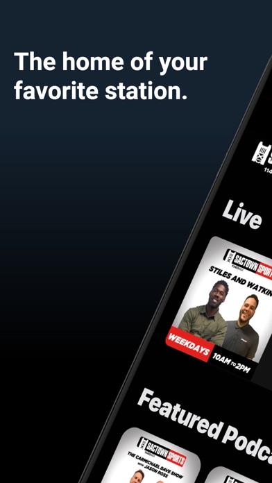 Screenshot 1 of Sactown Sports 1140AM App