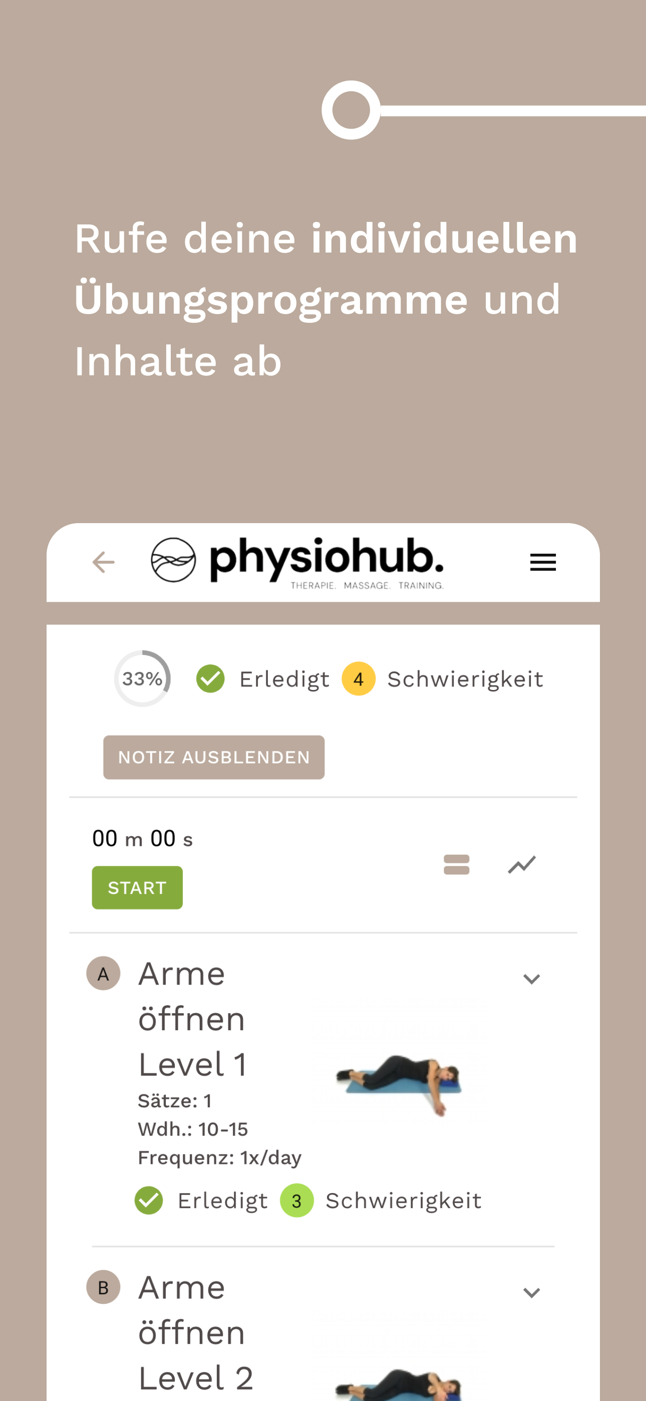 physiohub screenshot 2