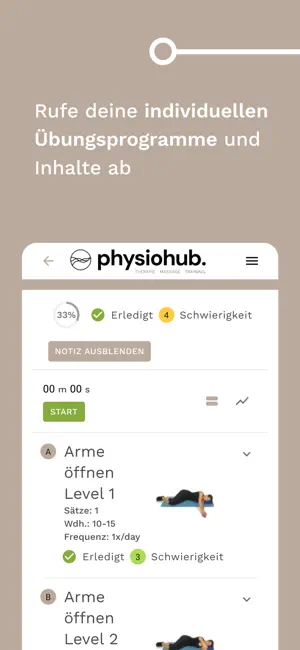 physiohub screenshot 2