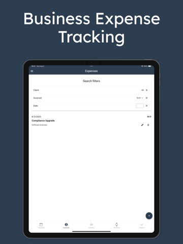 TimeStatement Mobile iPad screenshot