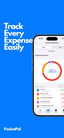 PocketPal - Expense Tracker Screenshot 3 of 5