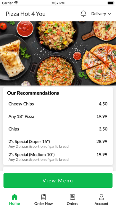 Pizza Hot 4 You. Screenshot