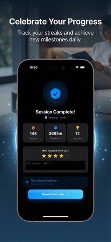 Focus DNA - Pomodoro Timer iPhone screenshot