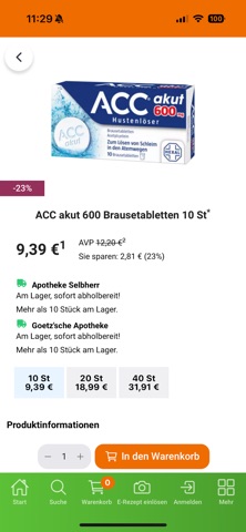 Meine Lieblingsapotheken screenshot