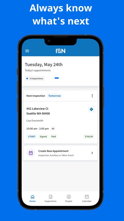 Inspection Support Network
