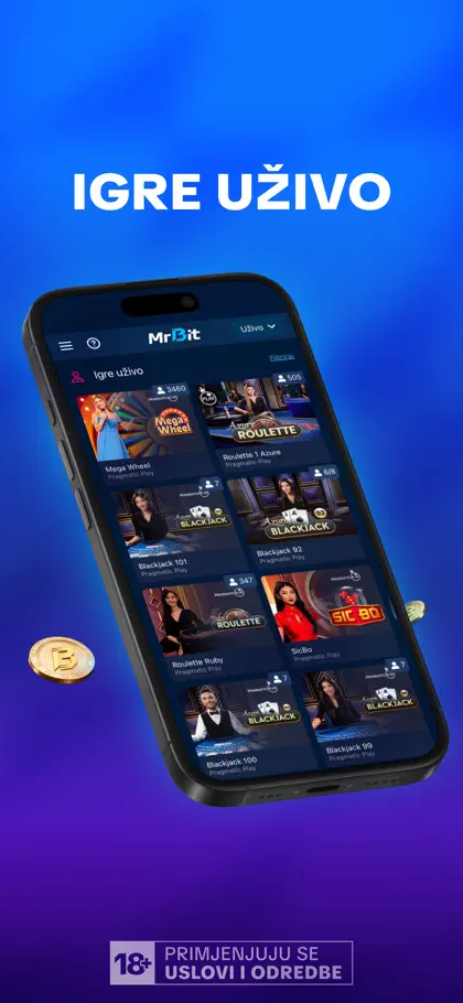 Capture d'écran 5 sur 6 de MrBit: Casino i Kladionica