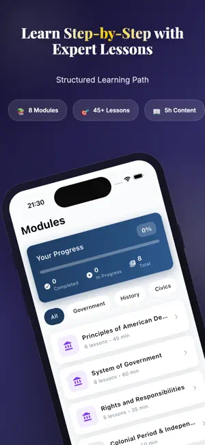 Citizenship Test - US - 2026 screenshot 2