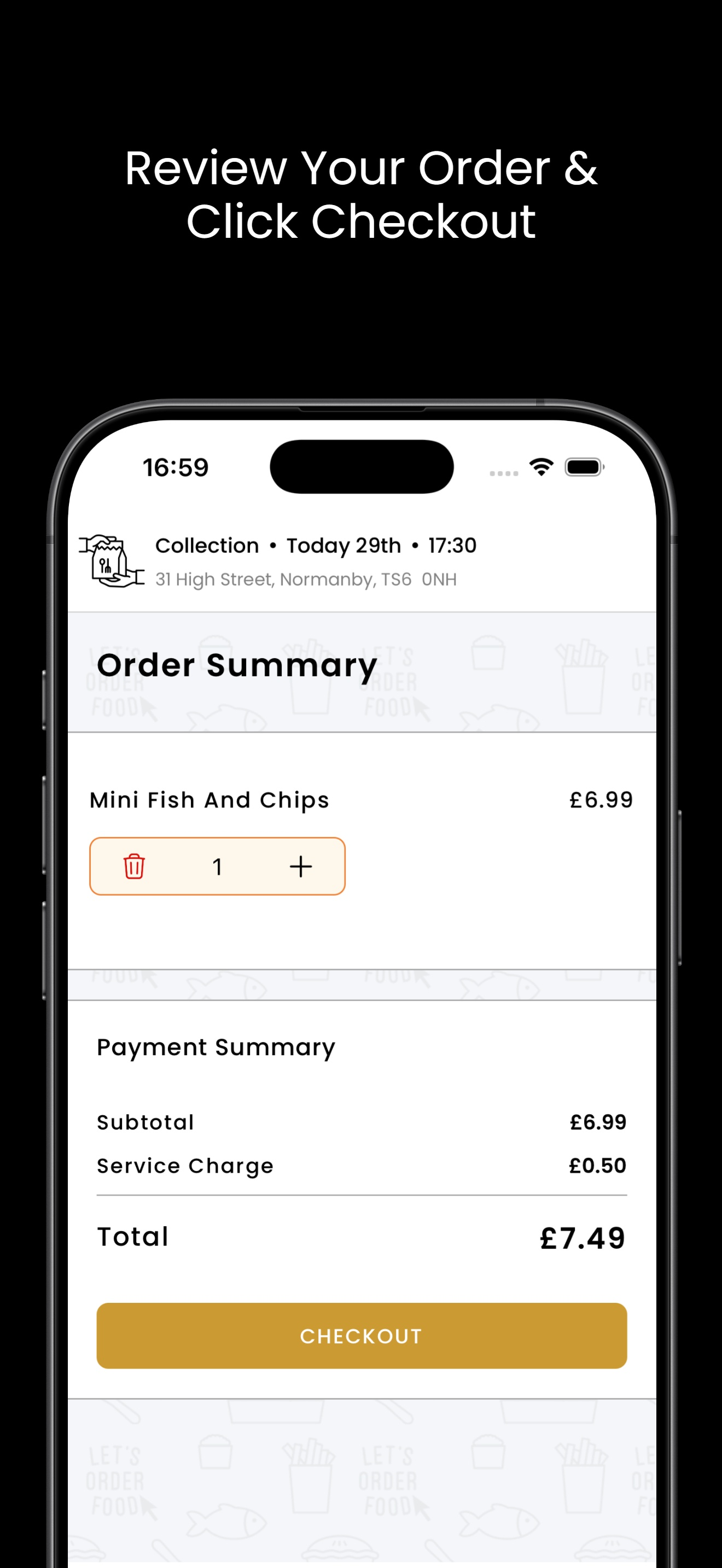 Golden Fry Normanby screenshot 4
