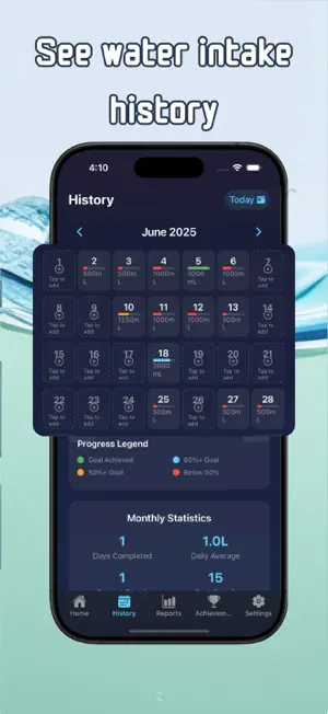Aqualy - Hydration Tracker screenshot 4