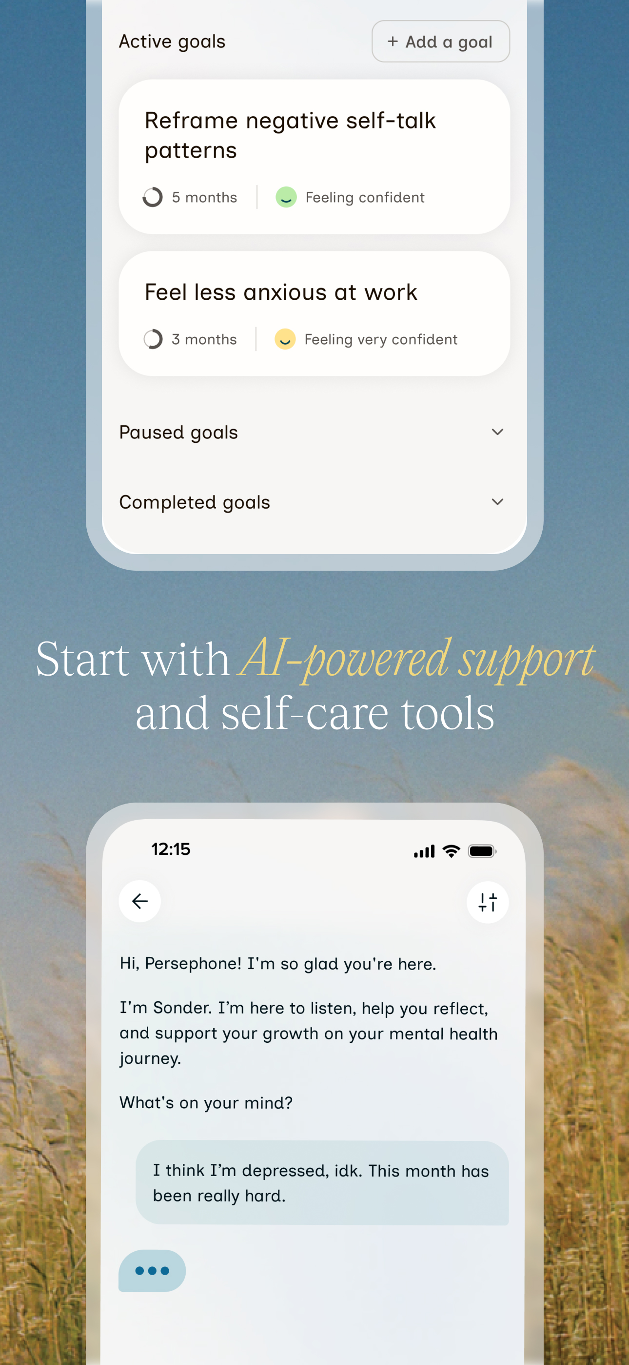 SonderMind - Mental Health screenshot 3