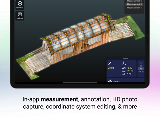 Dot3D - LiDAR 3D Scanning iPad screenshot 8 - Photo & Video app