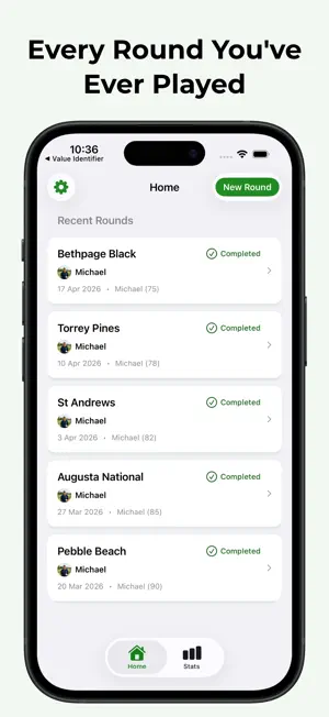 Golf Scorecard App screenshot 4