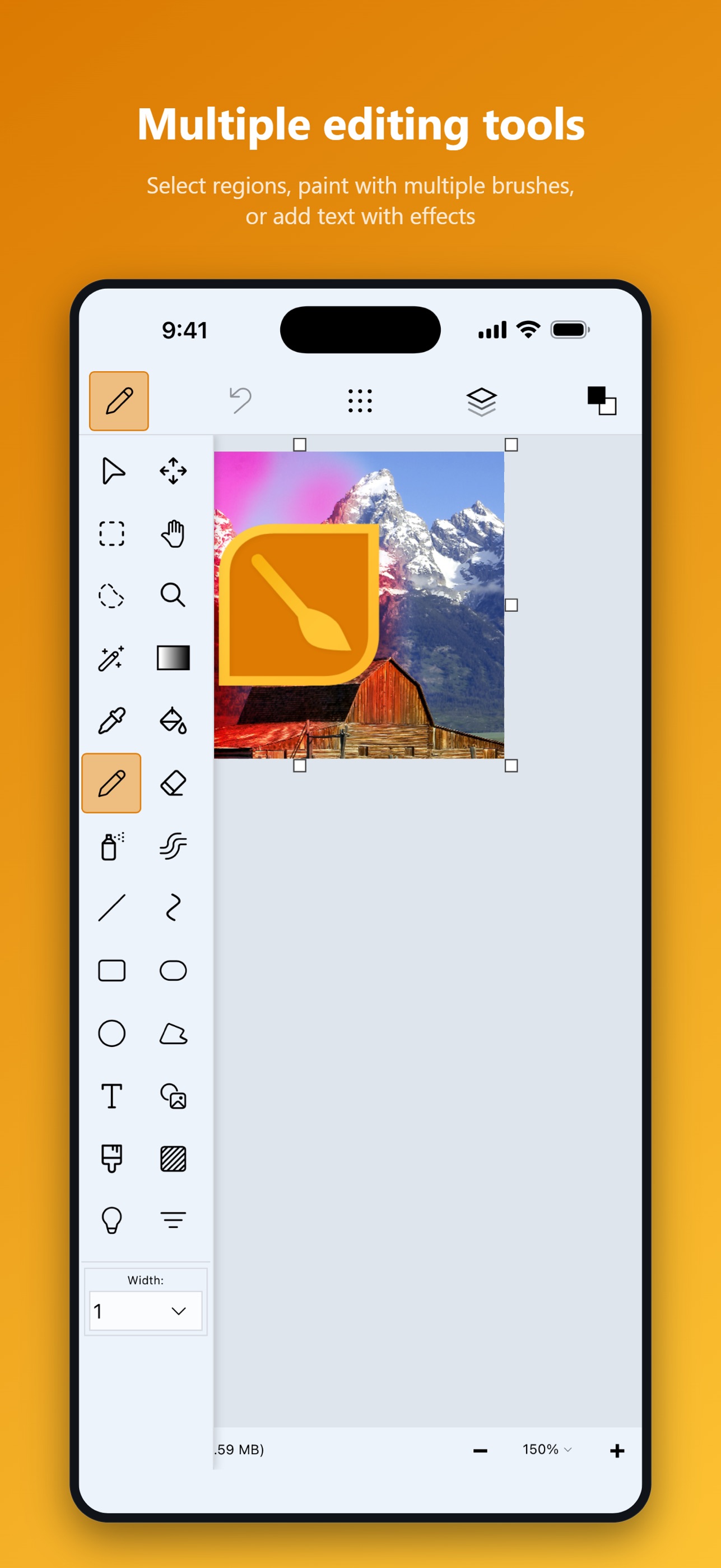 Screenshot 1 of NPS Image Editor