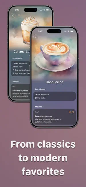 Breve: Coffee Recipes screenshot 2
