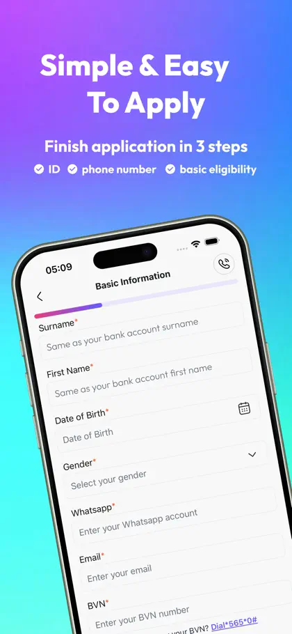 Screenshot 3 von 5 zu EZLoan - Installment Cash Loan