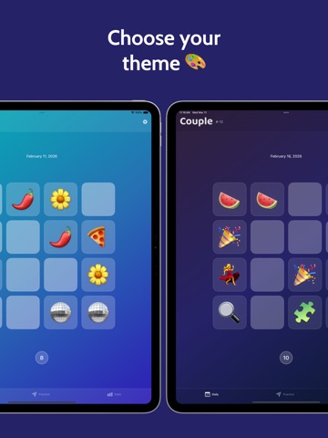 Couple: Daily Memory Match iPad screenshot