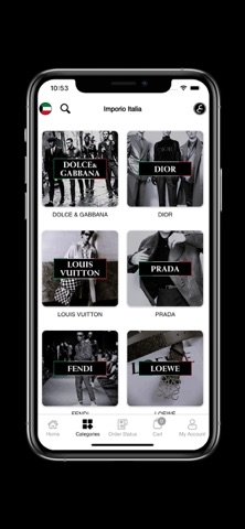 Imporio Italia امبوريو ايطاليا iPhone screenshot