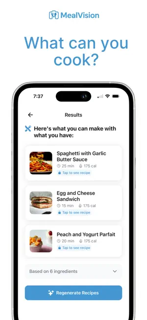 MealVision - AI Meal Planner screenshot 2