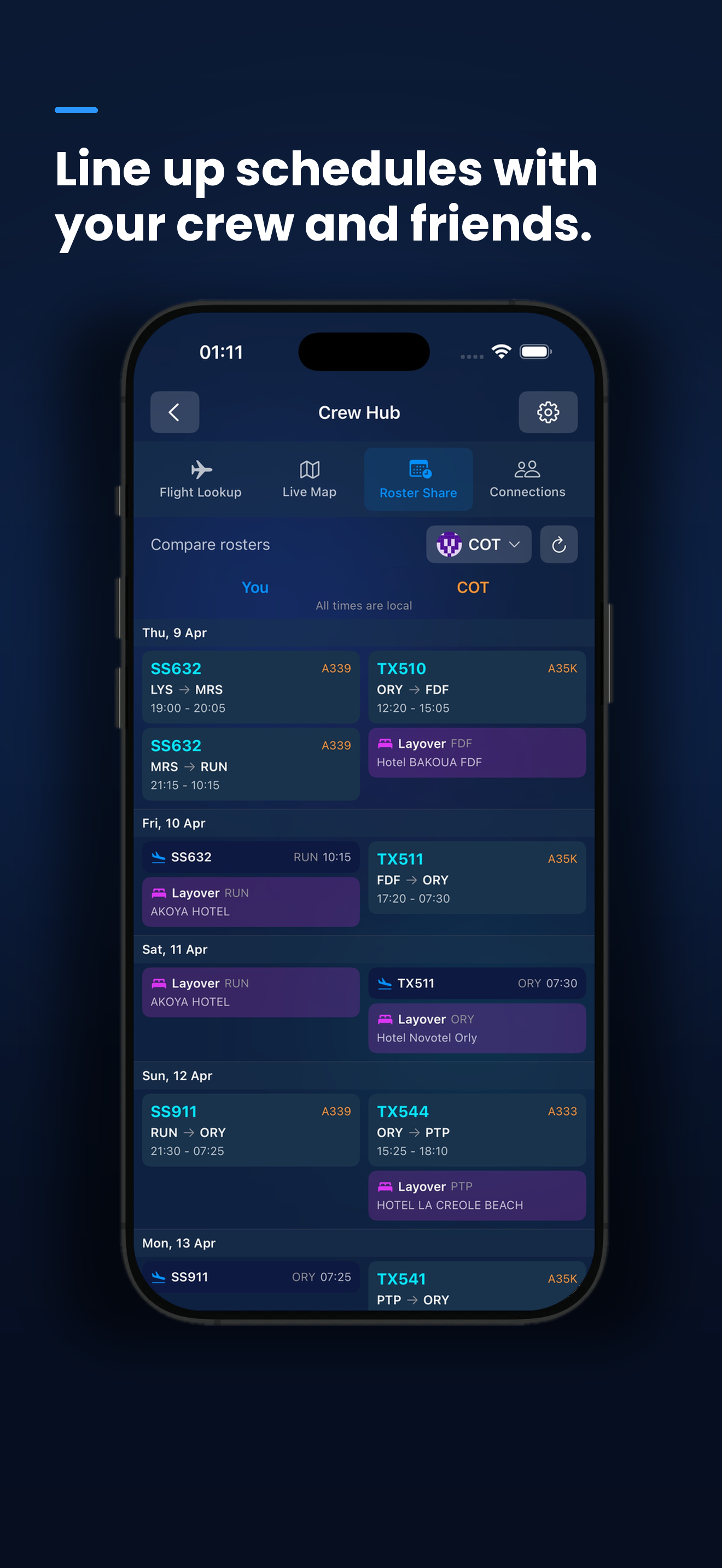 RosterSwift