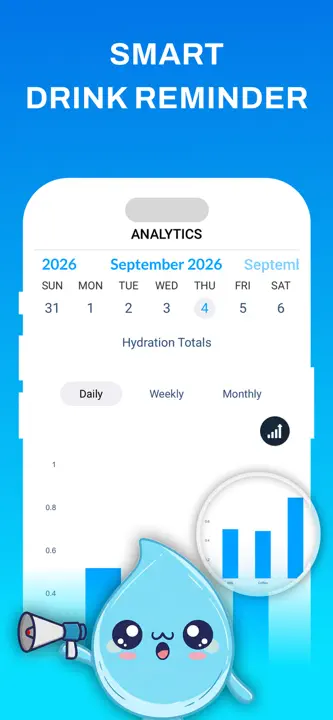 Water Reminder & Tracker.: Screenshot 5 von 5