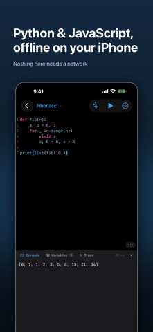Codecell: Python & JS Tracer screenshot 3