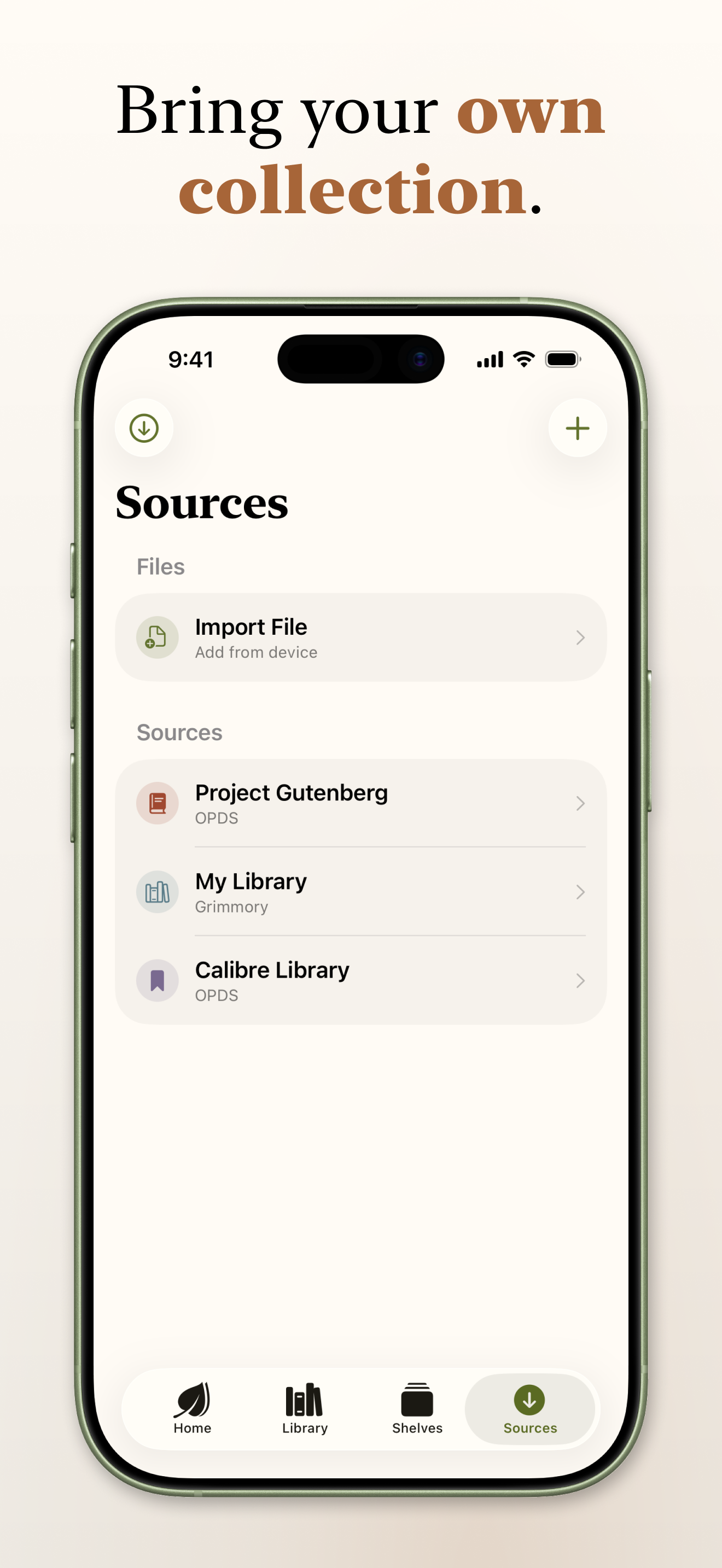 Leaf: EPUB Library screenshot 4