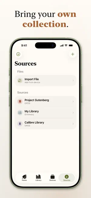 Leaf: EPUB Library screenshot 4