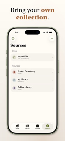 Leaf: EPUB Library Screenshot 4 of 5