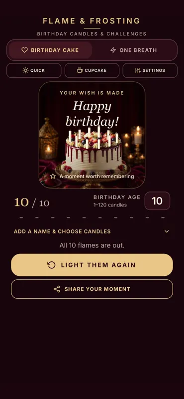 Flame & Frosting screenshot 3 of 9